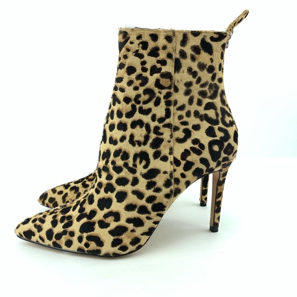 Steve Madden Carey Leopard Pointy Boot - Picture 4 of 8